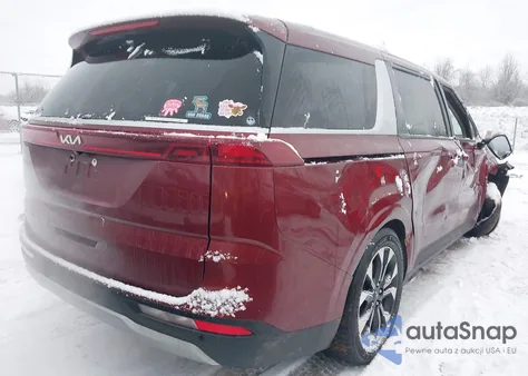 2022 Kia Carnival Mpv Ex z USA, uszkodzony, nr VIN KNDNC5H3XN6103701